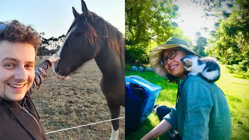 Jojo and Mitch before they met