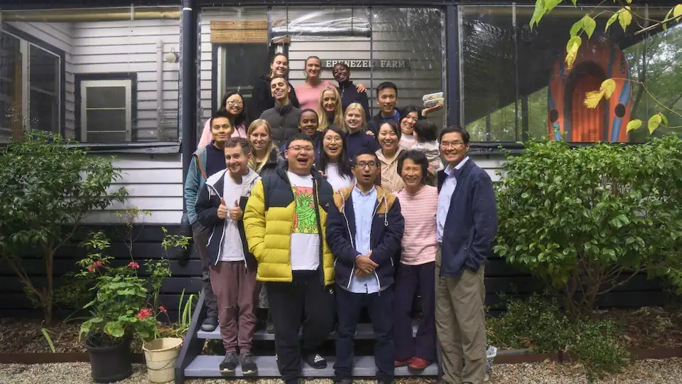 Jojo and Mitch at AFCOE, 2023